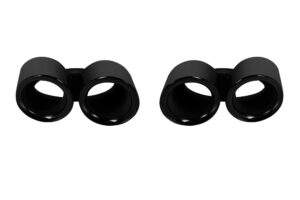 Кръгли накрайници GT черен лак Porsche Panamera 971