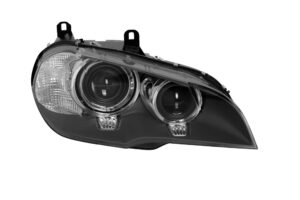 Десен адаптивен ксенонов фар BMW X5 E70 LCI 2011-2013 черна основа