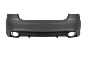 Задна RS5 броня за Audi A5 Sportback 2007-2016 с хром накрайници